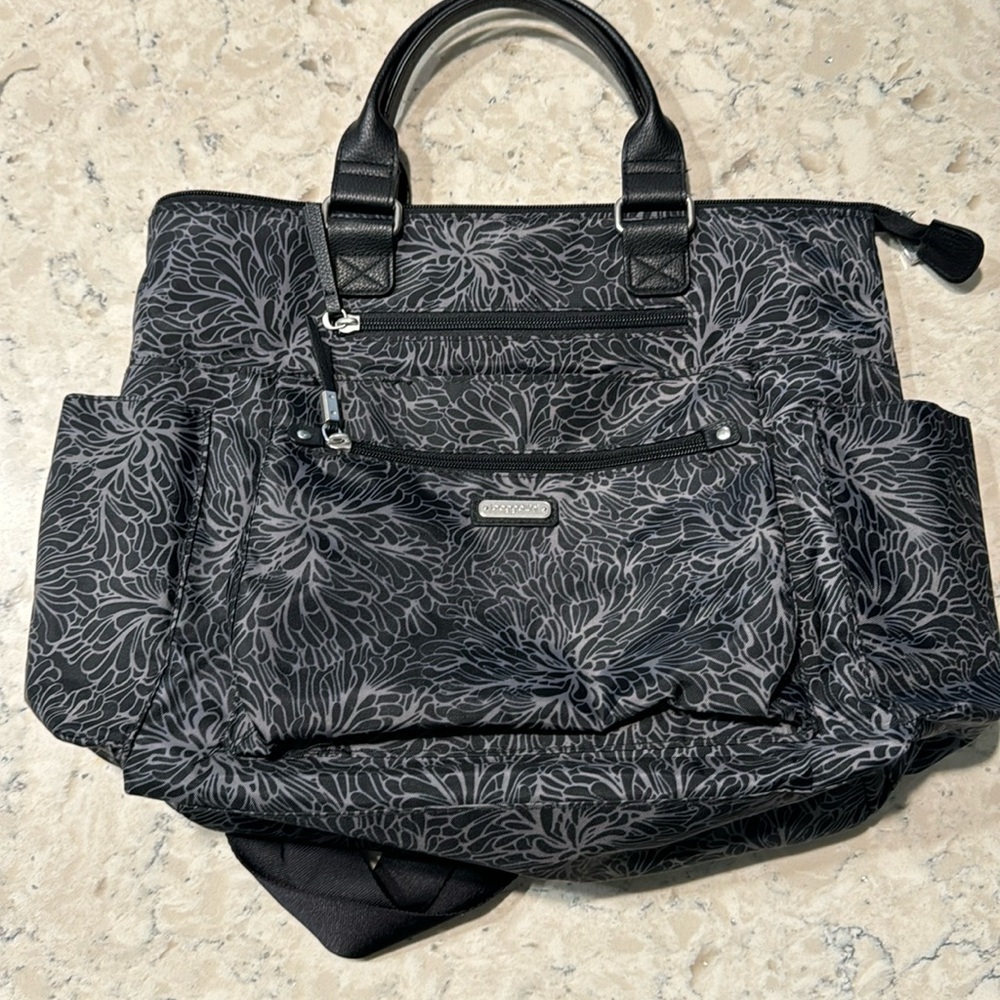 baggallini Women's 3-in-1 Convertible Crossbody Tote Backpack with RFID Wristlet